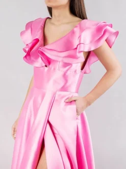 Outlet SHERRI HILL ABITO DA SERA IN TESSUTO BRILLANTE
