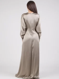 New ANTONELLI FIRENZE Abito lungo in raso