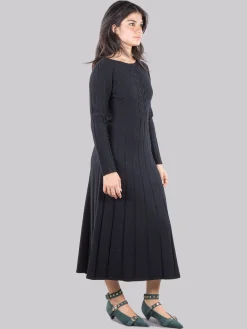Hot D.EXTERIOR Abito midi in maglia