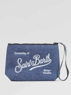New MC2 SAINT BARTH Aline denim lurex