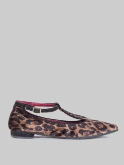 Outlet THERESA Ballerine panthera