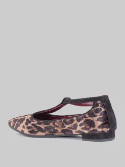 Outlet THERESA Ballerine panthera