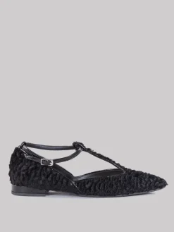 New WALTER VIOLET Ballerine T-bar