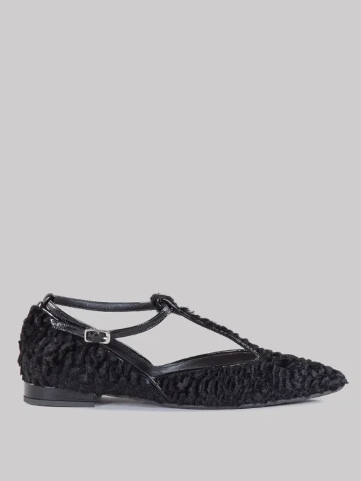 New WALTER VIOLET Ballerine T-bar