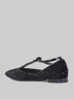 New WALTER VIOLET Ballerine T-bar