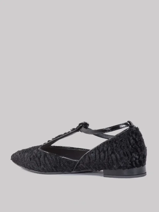 New WALTER VIOLET Ballerine T-bar
