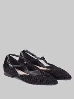 New WALTER VIOLET Ballerine T-bar