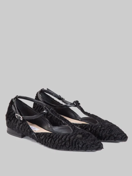 New WALTER VIOLET Ballerine T-bar