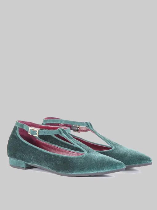 Clearance THERESA Ballerine velvet