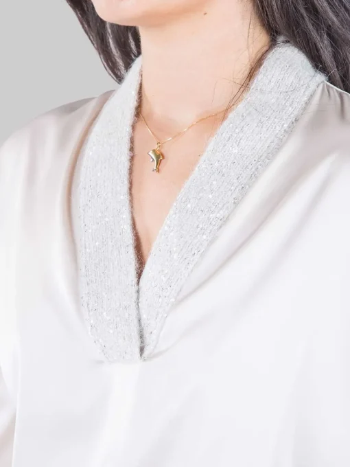 Hot D.EXTERIOR Blusa con inserti