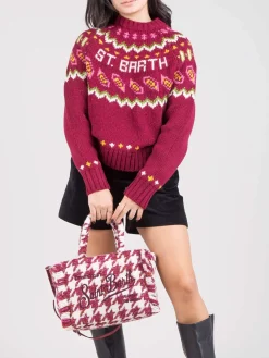Online MC2 SAINT BARTH Borsa Colette pied de poule