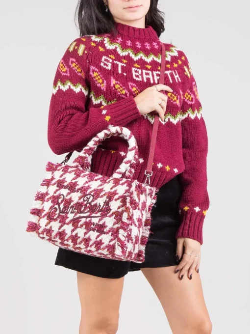 Online MC2 SAINT BARTH Borsa Colette pied de poule