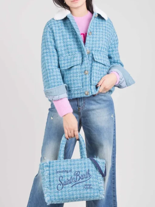 Outlet MC2 SAINT BARTH Borsa Colette Tweed