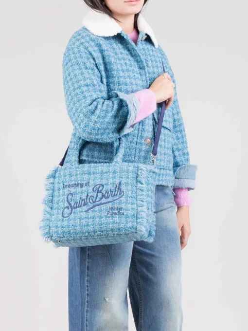 Outlet MC2 SAINT BARTH Borsa Colette Tweed