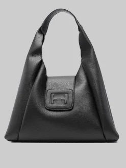 Fashion HOGAN Borsa hobo in pelle