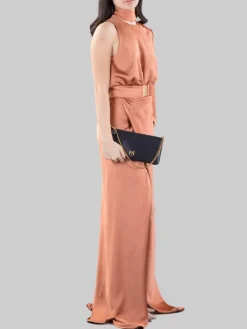 Clearance PINKO BORSA HORIZONTAL FLAT IN PELLE LISCIA NERA CON TRACOLLINA Nero