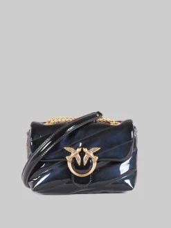 Best PINKO Borsa love puff baby vernice