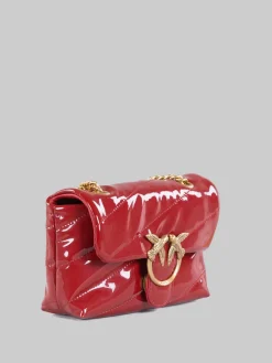 Sale PINKO Borsa love puff baby vernice