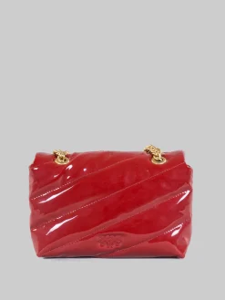 Sale PINKO Borsa love puff baby vernice
