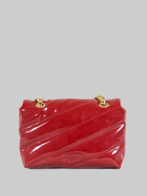 Sale PINKO Borsa love puff baby vernice