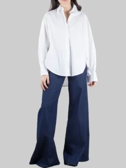 New DONDUP CAMICIA BIANCA OVERSIZE Bianco