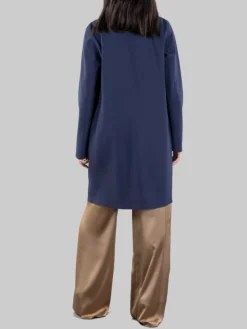 Online HERNO CAPPOTTINO IN TESSUTO TECNICO SCUBA Blu