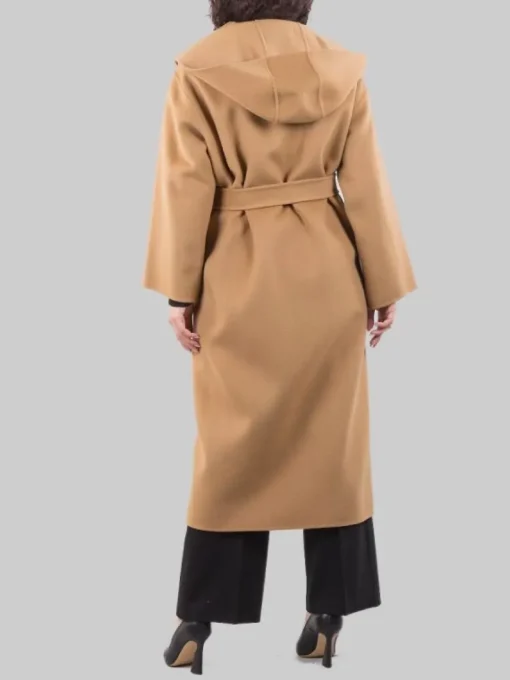 Best PINKO CAPPOTTO A VESTAGLIA EKELON IN PANNO DI LANA CON CINTURA IN VITA Cammello