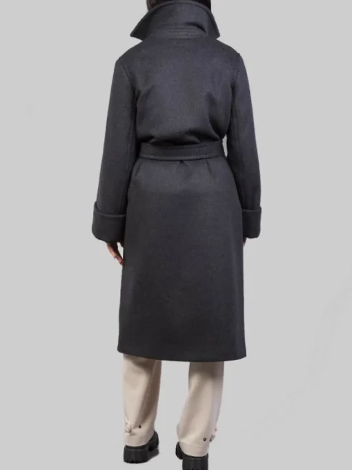 Fashion FAY CAPPOTTO A VESTAGLIA ANTRACITE CON GILET IMBOTTITO Grigio