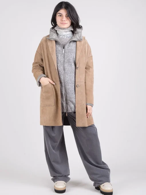 New THE JACKIE LEATHERS Cappotto Angelique tri season