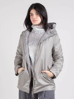 New THE JACKIE LEATHERS Cappotto Angelique tri season