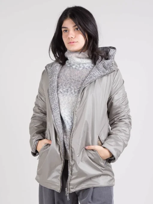 New THE JACKIE LEATHERS Cappotto Angelique tri season