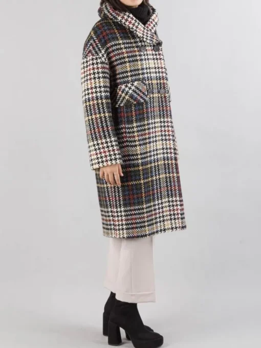 Online MOUCHE CAPPOTTO DOPPIOPETTO OVER A FANTASIA E CON CAPPUCCIO Multicolor