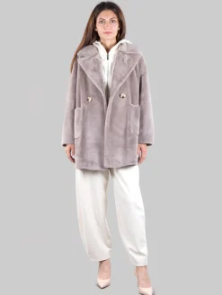 Sale BETTA CORRADI Cappotto in ecopelliccia
