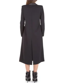 Sale ANIYE BY CAPPOTTO VENNY IN TESSUTO TECNICO ELASTICIZZATO DOPPIO PETTO Nero