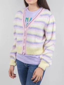 Hot MC2 SAINT BARTH CARDIGAN CORTO A RIGHE E Multicolor