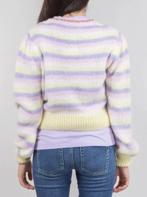 Hot MC2 SAINT BARTH CARDIGAN CORTO A RIGHE E Multicolor