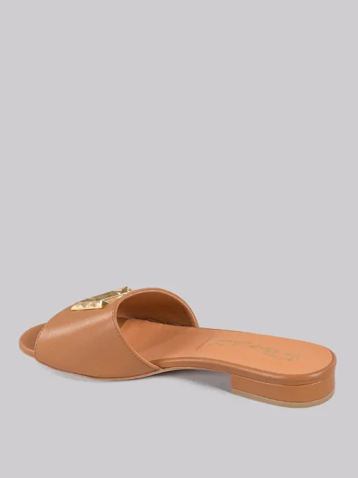 Outlet VIA ROMA 15 Ciabattina in pelle