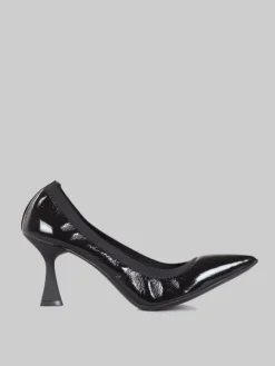 Discount WALTER VIOLET DÉCOLLETÉ IN PELLE LUCIDA NERA Nero