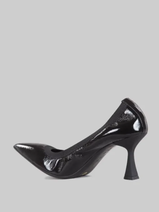 Discount WALTER VIOLET DÉCOLLETÉ IN PELLE LUCIDA NERA Nero