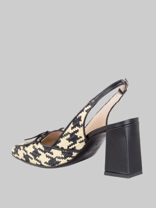 Sale WALTER VIOLET Décolleté in rafia intrecciata