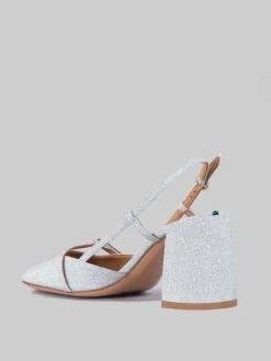 Clearance A.BOCCA Décolleté slingback micro glitter