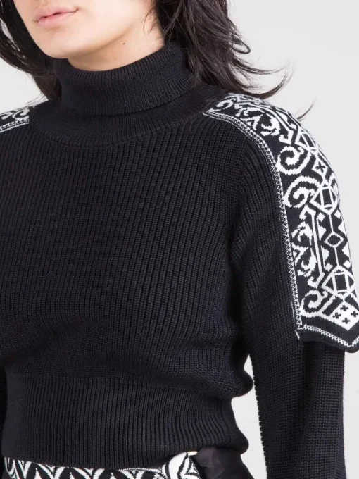 Outlet AKEP Dolcevita crop jacquard