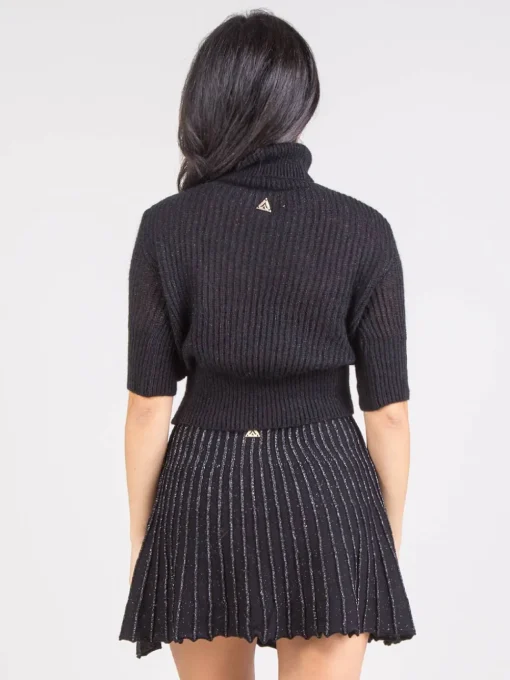 Sale AKEP Dolcevita crop nera