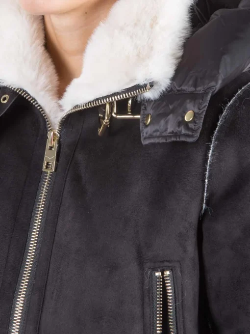 Clearance VIOLANTI Ecomontone con cappuccio