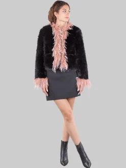Clearance PHO FIRENZE Ecopelliccia con piume