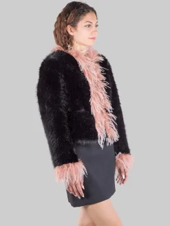 Clearance PHO FIRENZE Ecopelliccia con piume