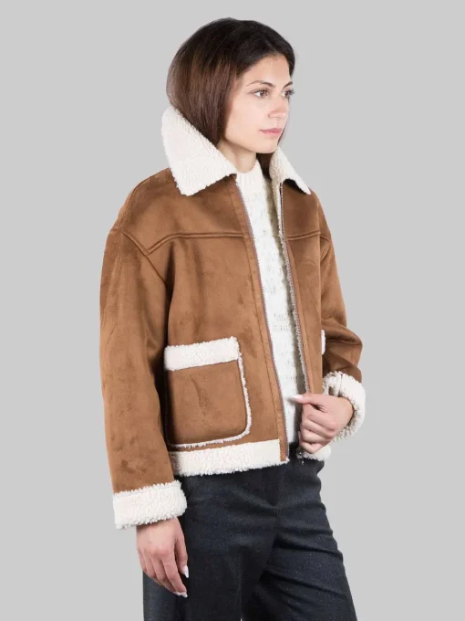 Fashion BETTA CORRADI Giacca corta in ecomontone
