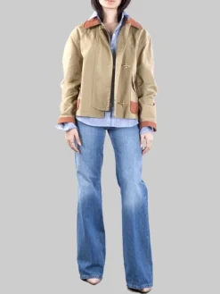 Fashion FAY GIACCA CORTA OVERSIZE 3 GANCI ARCHIVE Marrone
