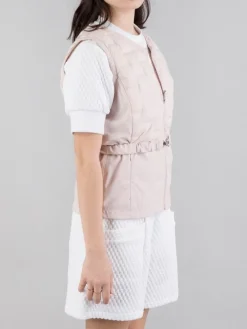 New COLMAR ORIGINALS GILET CORTO TESSUTO STRETCH CON CINTURA