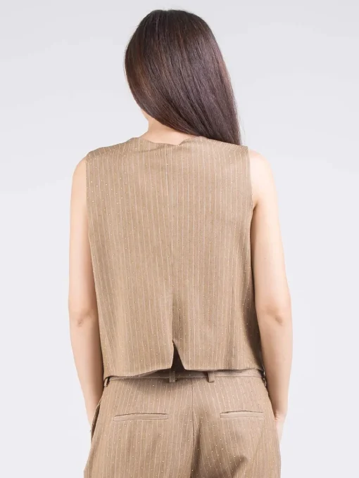 Discount RAME Gilet gessato